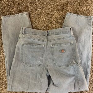 NWOT Dickies Women’s Pale Blue Straight-Leg Jeans